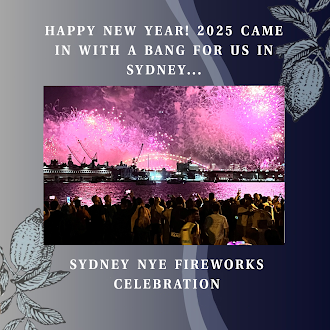 Happy New Year! 2025 came in with a bang for us in Sydney...