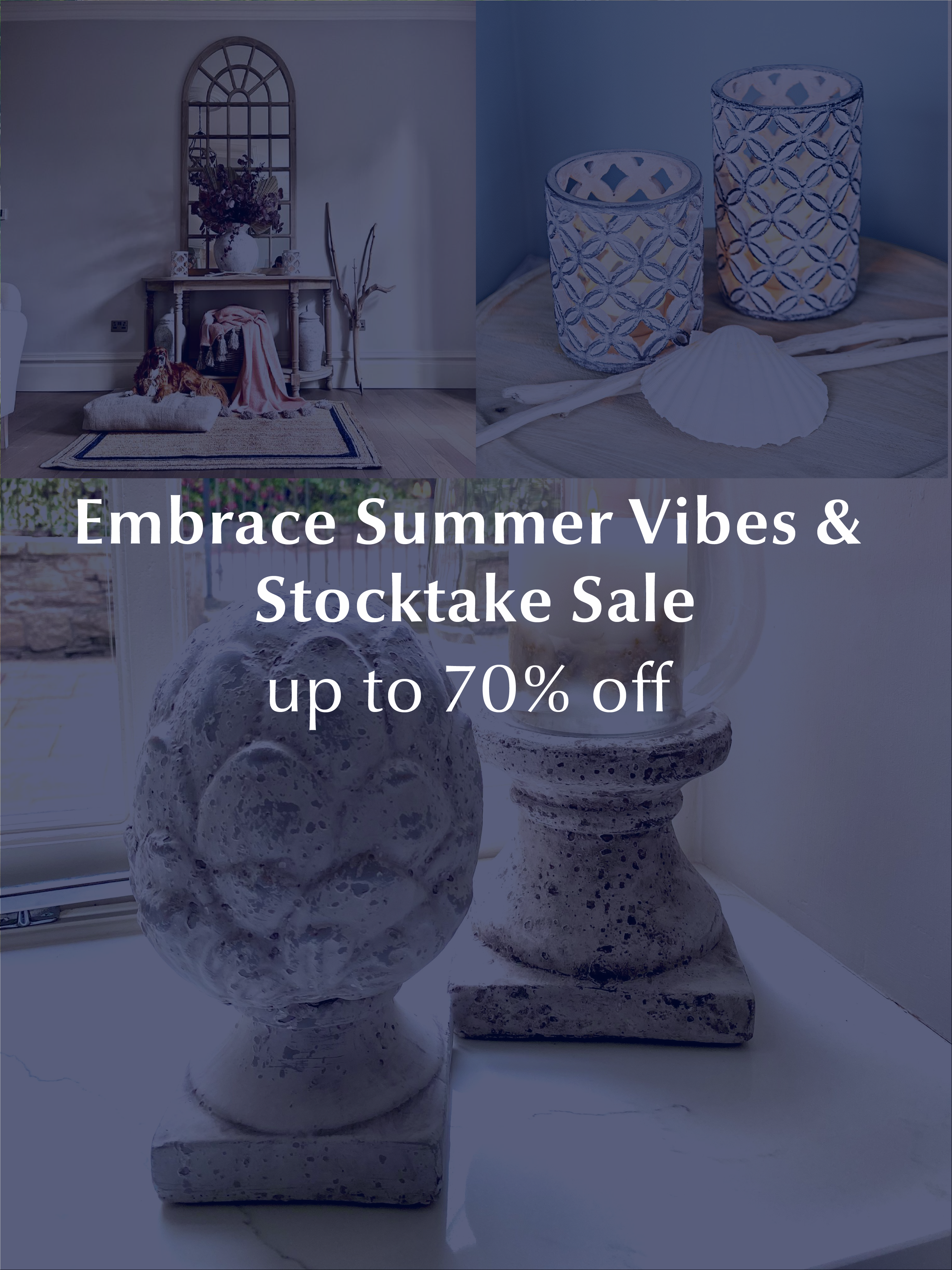 Embrace Summer Vibes & Stocktake Sale – Up to 70% Off!