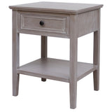 Coastal One Drawer Side Table