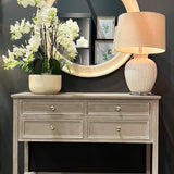 Coastal 2 over 2 Console Table