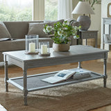Coastal Rattan Coffee Table