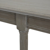 Coastal Large Rattan Console Table