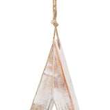 Bleached Wood Sparkle Star