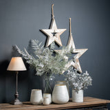 Bleached Wood Sparkle Star