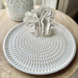 Nusa Whitewash Display Plate