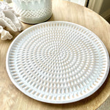 Nusa Whitewash Display Plate