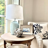 Seaforth Green Ceramic Lamp