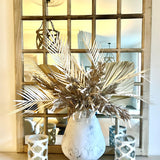 Taupe White Bottlebrush branch