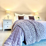 Seaforth Chunky Knit Throw