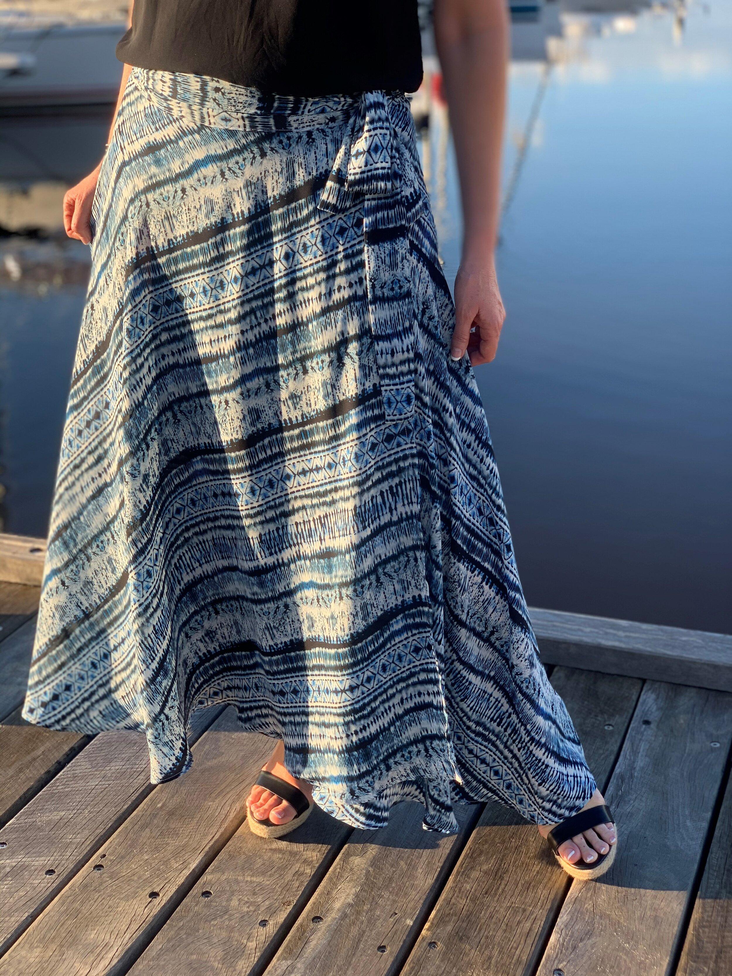 Cheap maxi wrap skirt shop