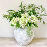 Kuta Antique White Vase