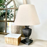 Oatley Black Urn Lamp