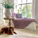 Seaforth Chunky Knit Throw
